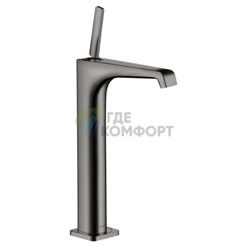 Смеситель для раковины AXOR Citterio E однорычажный, полированный черный хром (36104330) - фото 1