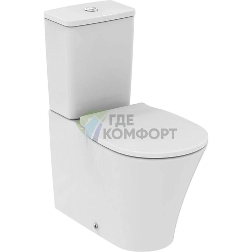 Унитаз-компакт Ideal Standard Connect Air с технологией AquaBlade и микролифтом - фото 1