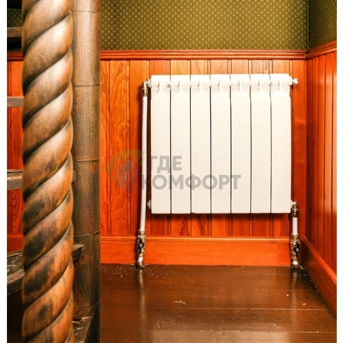 Радиатор биметаллический Bilux Plus R300/10 секций - фото 1