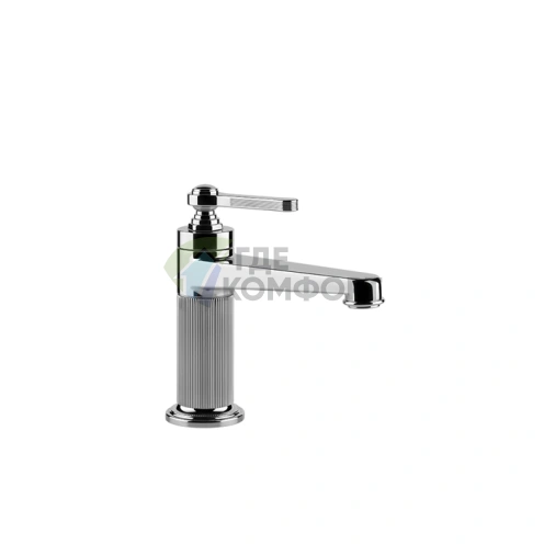 Смеситель GESSI VENTI20 однорычажный для раковины с донным клапаном, хром (65001#031) - фото 1