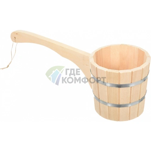 Ковш Банные штучки 03591 бондарный-1-5 л - фото 1