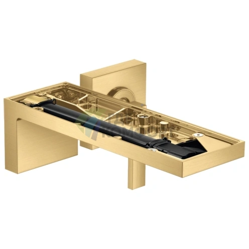 Смеситель для раковины AX MyEdition настенный в элегантном цвете шлифованное золото для подачи воды (47062250) - фото 1