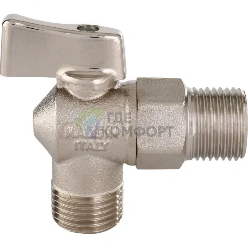 Кран шаровой для подключения бачков 1/2х1/2 Itap - фото 2