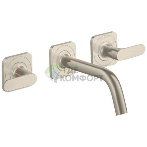 Смеситель для раковины AX Citterio M — шлифованный никель (34313820) - фото 1