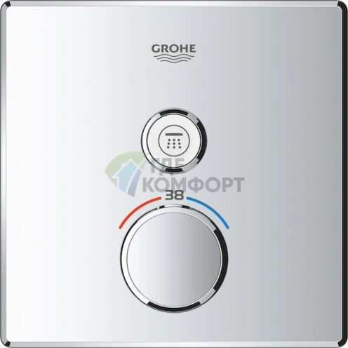 Цифровой термостат Grohe Grohtherm SmartControl для душа - фото 6