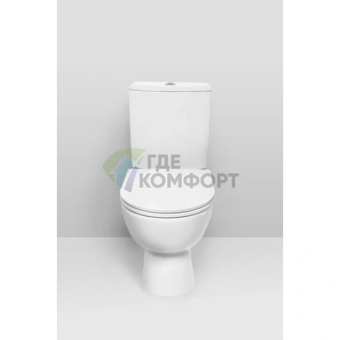 Унитаз-компакт Am.Pm Gem C908607SC с микролифтом крышки - фото 3