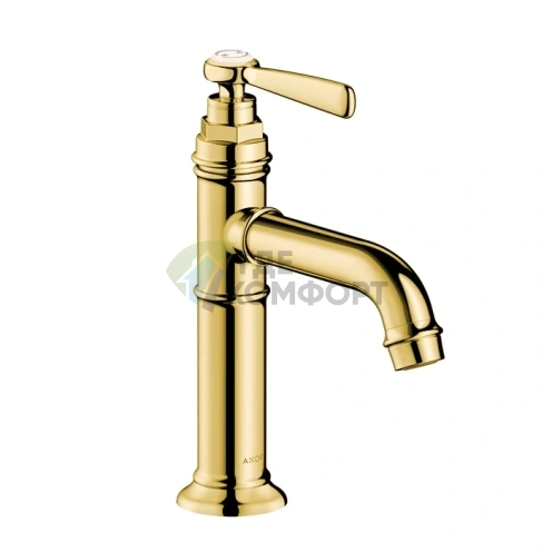 Смеситель для раковины AX Montreux: полированное золото, 100 мм, излив 147 мм (16516990) - фото 1