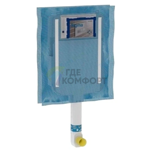 Смывной бачок скрытого монтажа Geberit Sigma 8 для подвесных унитазов фото 1