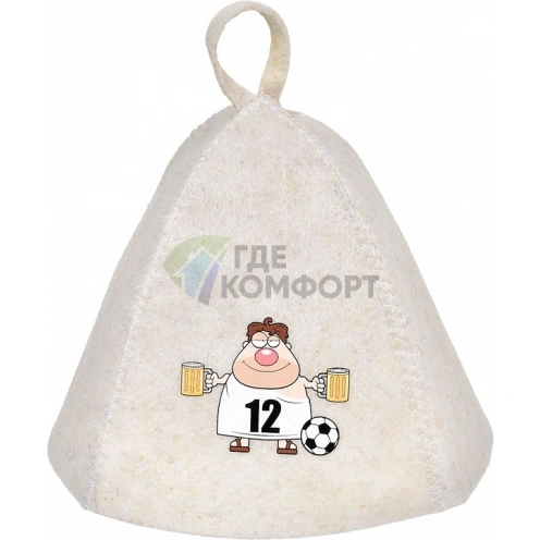 Шапка Hot Pot 41235 Игрок 12 - фото 1