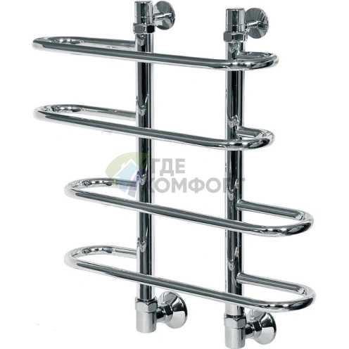 Полотенцесушитель Ника Лесенка Лагуна Стандарт 60x60 водяной фото 2