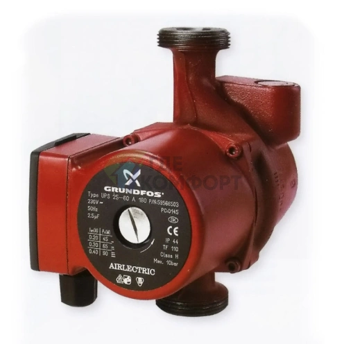 Циркуляционный насос Grundfos UPS 25-60 A 180 - фото 1