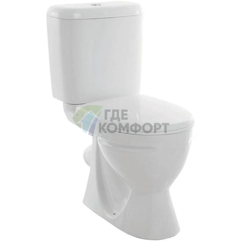 Унитаз напольный Sanita Стандарт фаянсовый - фото 1