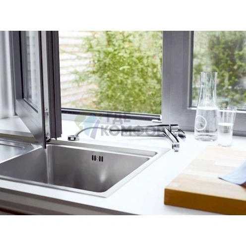 Смеситель Grohe Concetto 31128000 для кухни: эргономичный однорычажный смеситель - фото 3