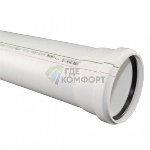 Труба канализационная Raupiano Plus 110/500 мм REHAU (РЕХАУ - 11202741005) - фото 2