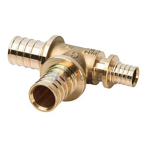 Stout Тройник переходной 25x25x16 для труб из сшитого полиэтилена аксиальный - фото 1