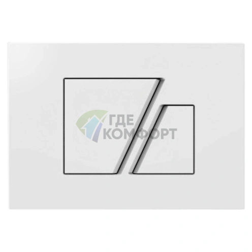 Кнопка смыва для бачка Sanit S707 16.707.01 белая - фото 1