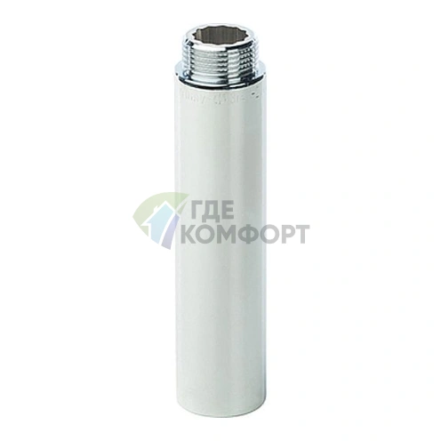 Удлинитель STOUT латунный 3/4 x 100 хромированный - фото 1