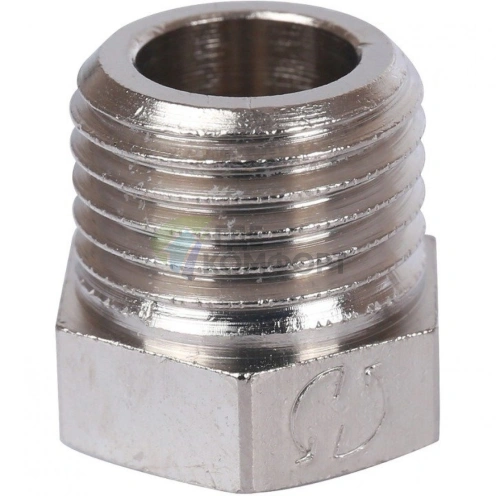 Заглушка НР 1/4 никелированная Stout - фото 4