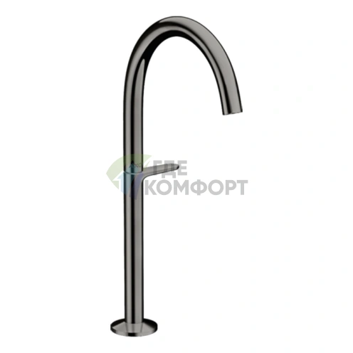 Смеситель для раковины AX One Sel 260 в полированном черном хроме (48030330) - фото 1