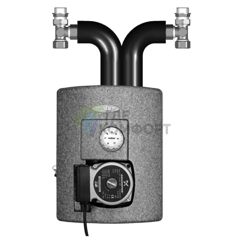 Насосная группа Meibes Thermix с насосом Grundfos Alpha2 15-60 со встроенным термостатом ME 27409.3 - фото 1