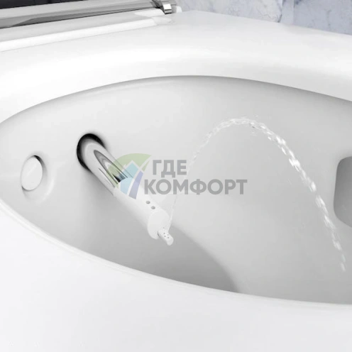 Подвесной унитаз Geberit AquaClean Mera Comfort с системой удаления запахов - фото 6