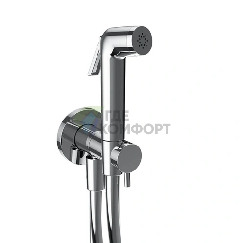 Гигиенический набор Almar для подключения к холодной воде, хром (E136003.CR) - фото 1