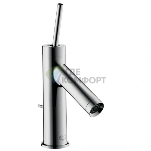 Смеситель для раковины AX Starck 70 мм, хром, с донным клапаном (10116000) - фото 1