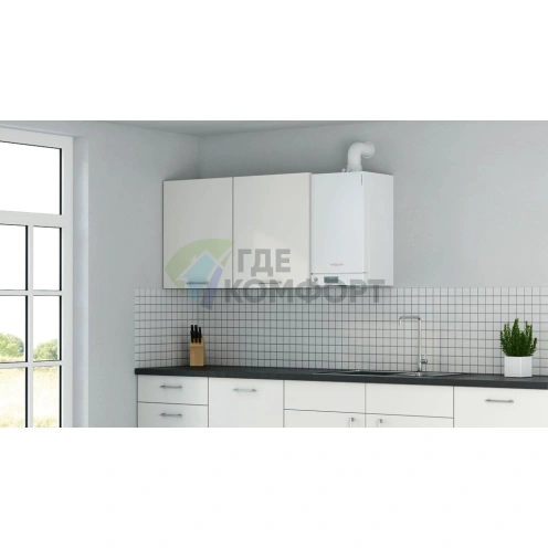 Газовый конденсационный настенный котел Viessmann Vitodens 100-W B1HC043 35 кВт фото 2