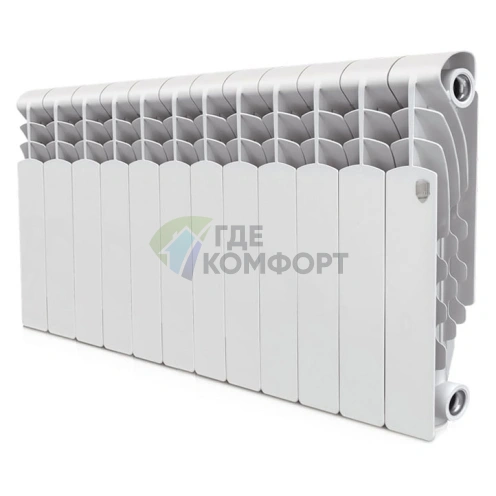 Радиатор алюминиевый Royal Thermo Revolution 350 12 секций - фото 1