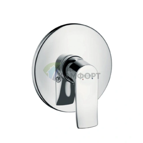 Смеситель для душа Hansgrohe Metris встраиваемый — хром (31686000) - фото 1