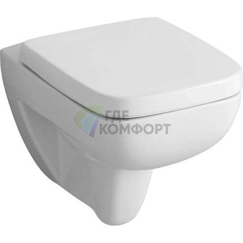 Подвесной унитаз Keramag Renova Nr.1 с системой Comprimo New - фото 1