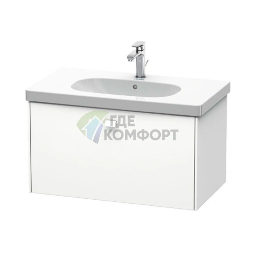 Тумба подвесная Duravit Brioso с выдвижным ящиком, белая матовая (BR404601818) - фото 1