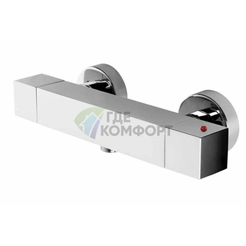 Термостат для душа Bossini Cube наружный 1/2 хром (Z004103.030) - фото 1