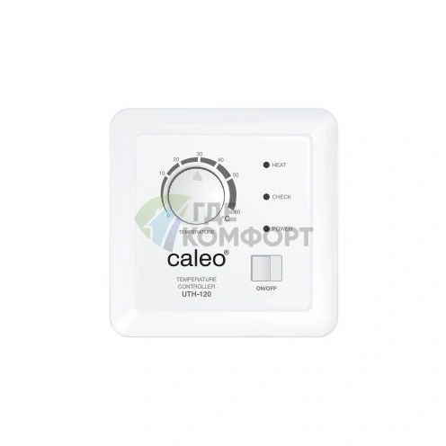 Терморегулятор Caleo UTH-120 встраиваемый аналоговый 3-5 кВт - фото 1