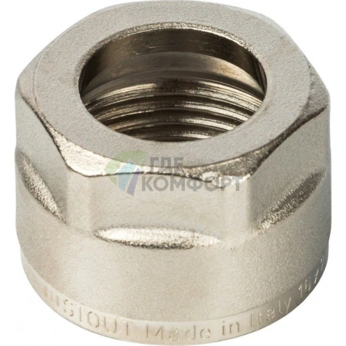 Фитинг STOUT компрессионный для труб из сшитого полиэтилена red 16x2-0x3/4 - фото 15