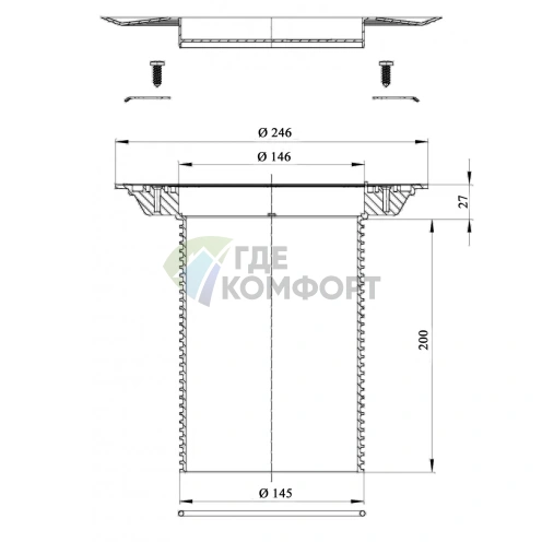 Надставной элемент HL8500 - фото 2