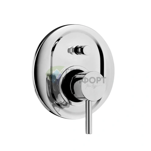 Смеситель для ванны Nicolazz Olympus встраиваемый, с переключателем, хром (3796EXTCR) - фото 1