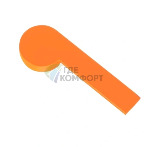 Накладка на ручку смесителя Gattoni Color Arancio для раковин и биде (8098/80AR) - фото 1