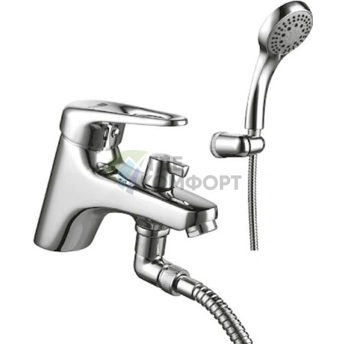 Стильный и функциональный смеситель Lemark Luna LM4115C для ванны с душем - фото 1