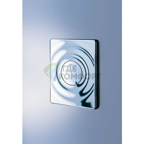 Кнопка смыва для унитаза Grohe Surf 38574000 хром - фото 6