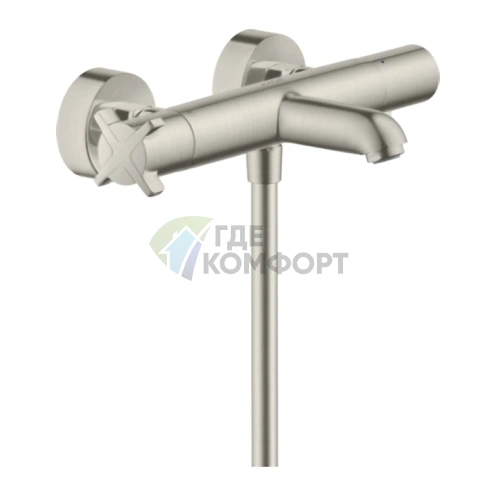 Термостат для ванны AX Citterio E со встроенным монтажом в цвете сталь (36140800) - фото 1