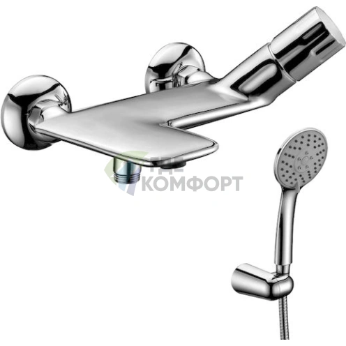 Стильный смеситель Lemark Wing LM5302C для ванны с душем — ваш идеальный комфорт - фото 1
