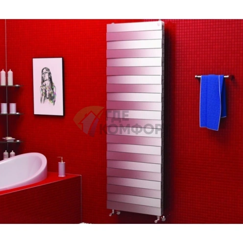 Радиатор биметаллический Royal Thermo Piano Forte Tower silver satin 22 секции - фото 5