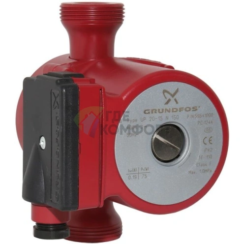 Циркуляционный насос Grundfos UP 20-45 N 150 1x230 50Hz 9H - фото 1
