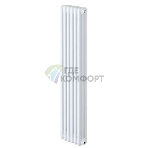 Трубчатый стальной радиатор Zehnder Charleston 3180/06 секций с боковым подключением 3/4 фото 1