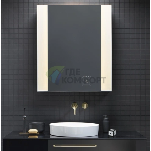 Зеркальный шкаф BURGBAD RL40 800 мм с системой «Умный дом» и розетками (SPQW080L) - фото 1