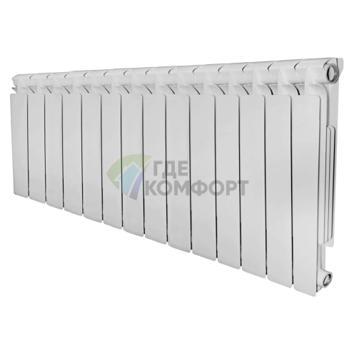 Радиатор алюминиевый STOUT Bravo 500 14 секций фото 1