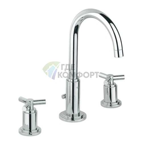 Смеситель Grohe Atrio для умывальника: стиль и функциональность - фото 1