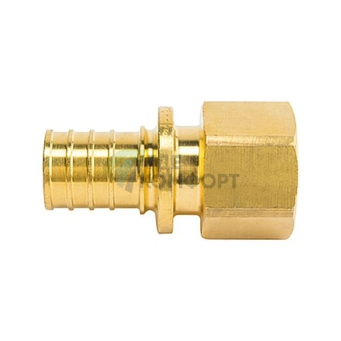 Переходник для труб из сшитого полиэтилена STOUT с внутренней резьбой ВР 20 x G 3/4 аксиальный - фото 4