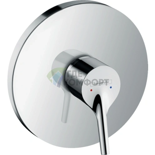Смеситель для душа Hansgrohe Talis S встраиваемый, хром (72605000) - фото 1